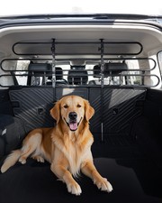 VEVOR Barrière de Voiture pour Chien Grille Pare-chien Animaux en Métal Réglable