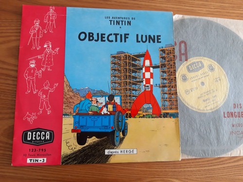Tintin objectif lune 25cm - tintin,