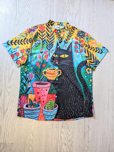 Chemise unisexe motif - , chat