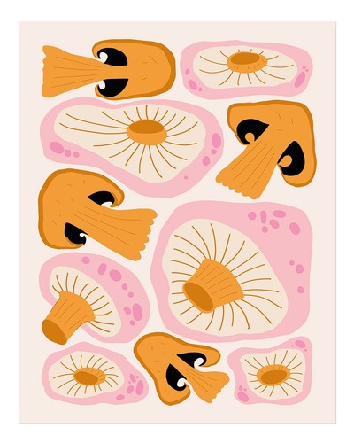 Art mural affiche - , champignons