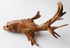 Poisson en bois racine d'arbre