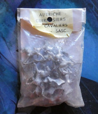 12 FIGURINES METAL Cavaliers Cuirassiers Autriche - Jeu d'Histoire Héroïka Neuf