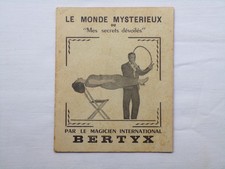 Le monde mystérieux - Magicien Bertyx - Magie - Prestidigitation