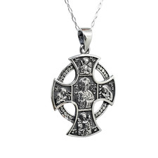 Pendentif croix orthodoxe