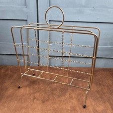Porte revues vintage laiton