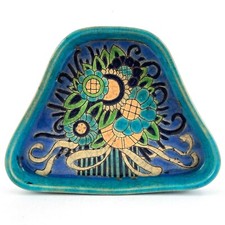 VIDE-POCHE Ancien EMAUX DE LONGWY Art Déco POMONE, années 30/1930/primavera...