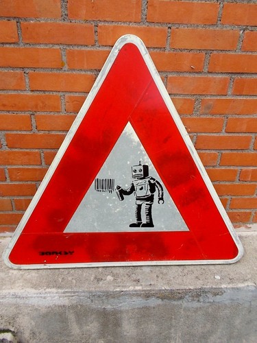 Banksy barcode - ), "
