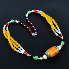 Collier bijoux ethniques en