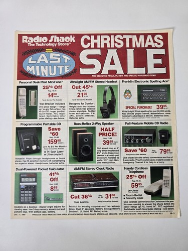 1989 radio shack - 1989,