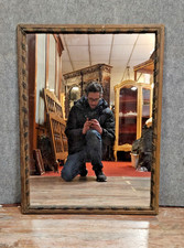 Ancien miroir de boiserie