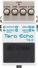 Pédale d'effets pour guitare électrique Boss TE-2 Tera Echo Reverb New...