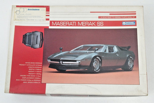 Rare maquette maserati merak - rare,