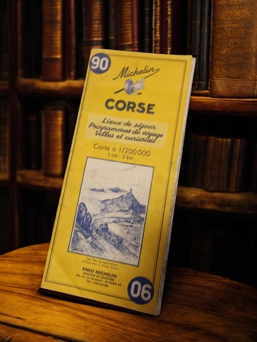 Carte routière ancienne