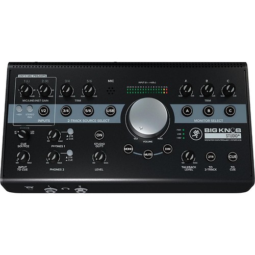 Mackie big knob studio - knob, studio+