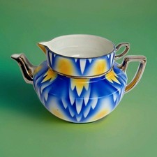 théière et pot a lait en