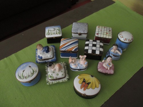 Boîte pilule porcelaine de - pilule,