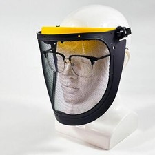 Casque forestier, casque de sécurité, protection faciale pour tondeuse et