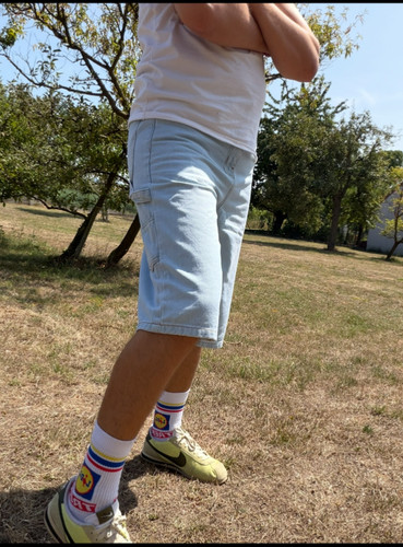 Short carhartt bleu clair - short,