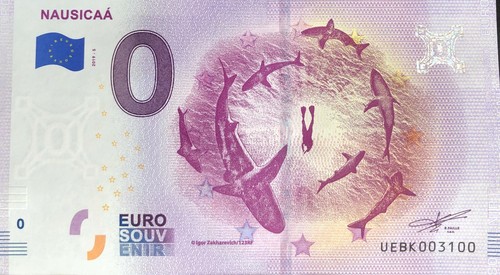 Billet euro nausicaa - billet,