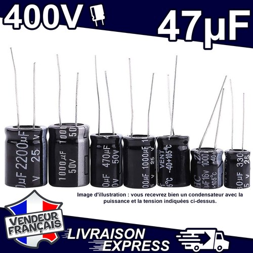 Condensateur chimique - x,