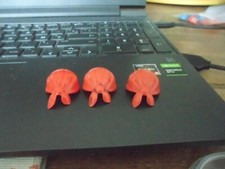 3x Foulards Rouges Playmobil