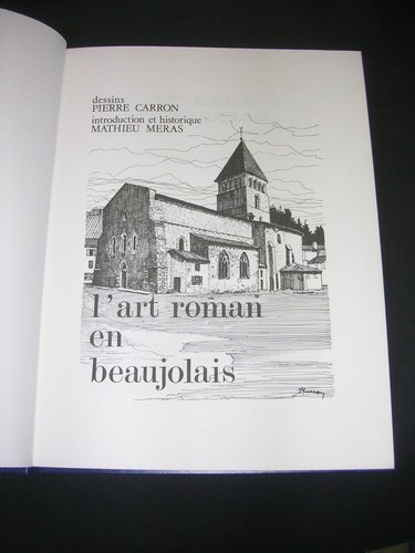 Art roman beaujolais - roman, en