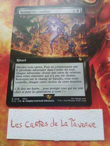 Carte magic retour au - :,