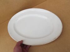 Ancien plat ovale en faïence
