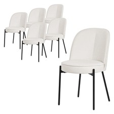 Lot 6 chaises de salle à