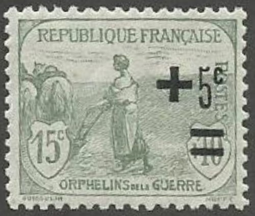 Timbre france 164 orphelins - timbre, 164**