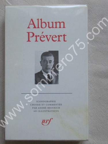 Album prévert la pléiade - la,