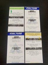 Lot 4 Tickets FastPass Non Valable Disneyland Paris