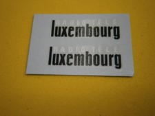 radio télé Luxembourg Transfert/Décalcomanie ce décolle sous l eau tiède