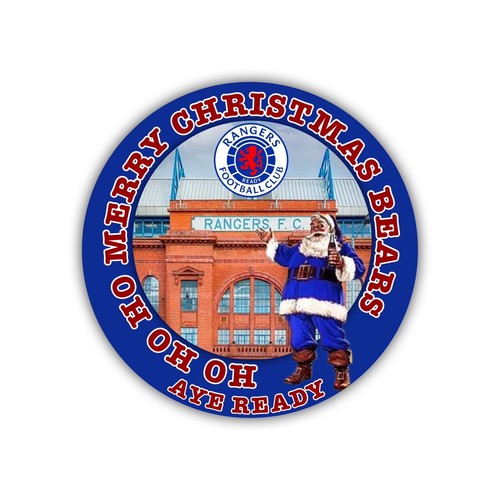 Glasgow rangers 58mm round - 58mm,