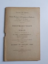 REIMS 1929 Distribution des