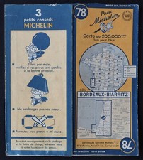 Carte MICHELIN 78 BORDEAUX