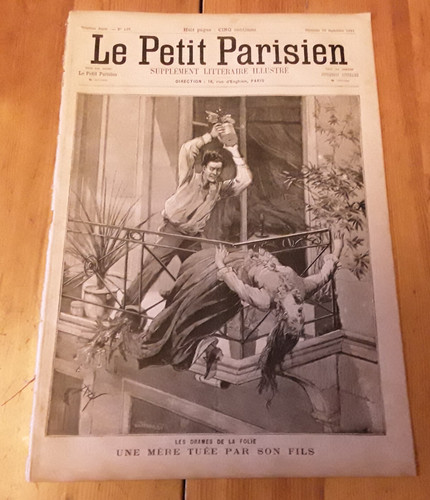Petit parisien 1891 - le,