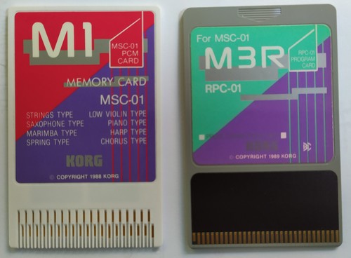 Korg m3r memory - card, neuf
