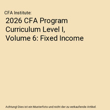 2026 CFA Program Curriculum