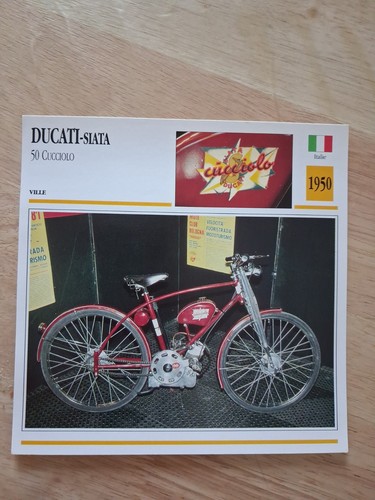 Ducati siata cucciolo 1950 - ducati, 50