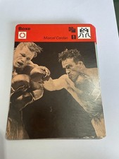 CARTE FICHE BOXE VINTAGE