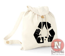 Sac À Dos Rock Papier Ciseaux Vacances École Collège En Coton Bio Sac De Jour