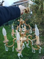 Ancien lustre Bronze doré
