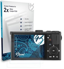 Bruni 2x Écran protecteur pour Nikon Coolpix P330 Protecteur d'écran