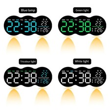 Horloge murale LED à couper