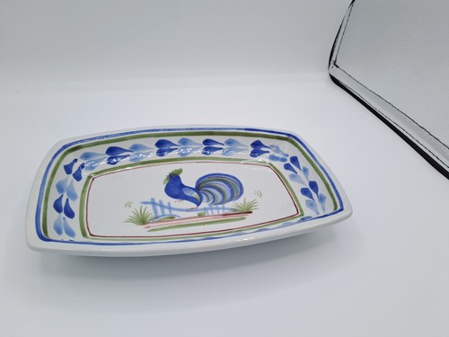 Ancien plat rectangulaire