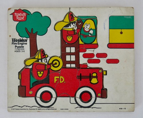 Puzzle pompier weebles fire - puzzle,