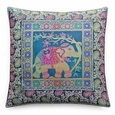 Housse de coussin éléphant