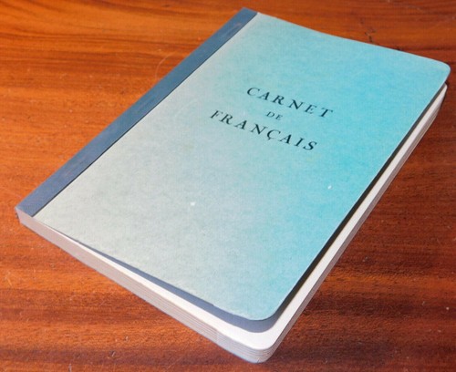 Ancien carnet francais - ancien, de