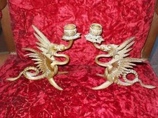 ancien bougeoir bronze ( la paire )